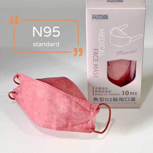 N95 medical mask-rose